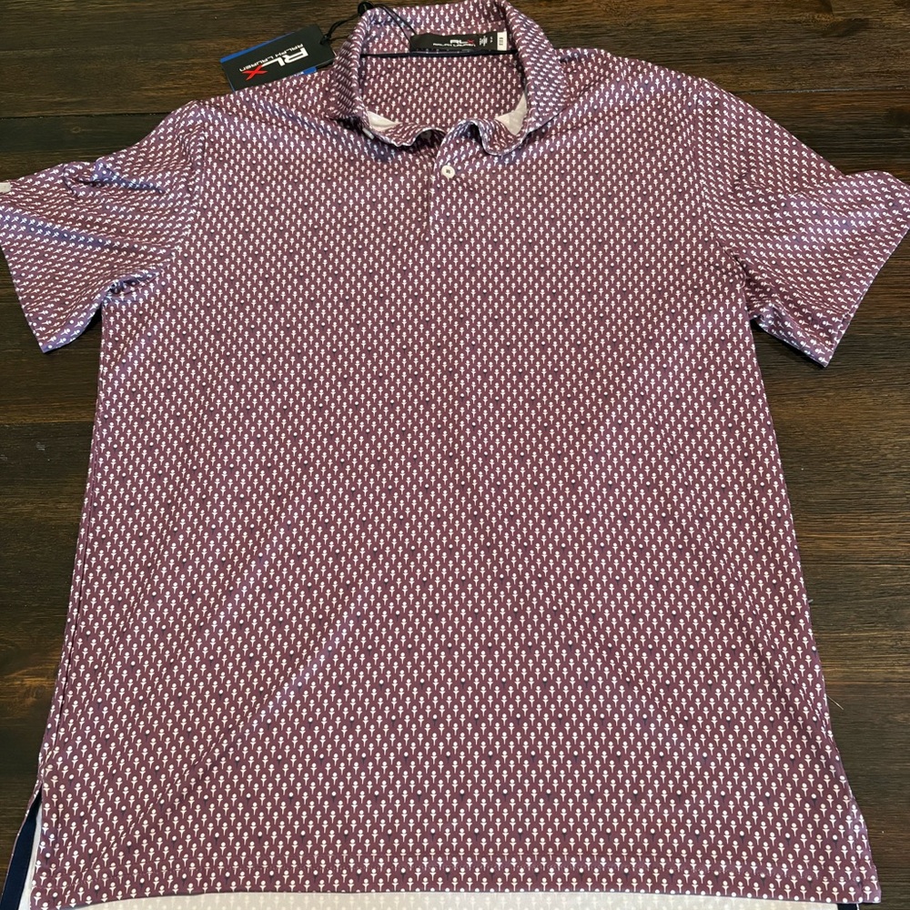RLX Ralph Lauren NWT Short Sleeve Moisture Wicking Golf Polo Size Small